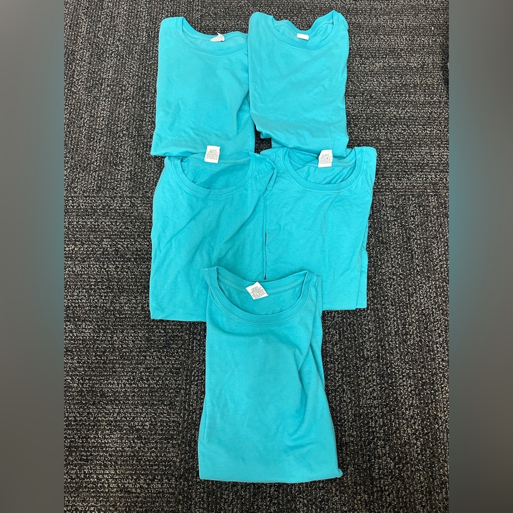 Lot Of 5 T Shirts Sz XL 100% Cotton